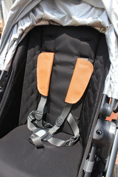jogging stroller strap Stroller Strap Covers – Lux and Leather